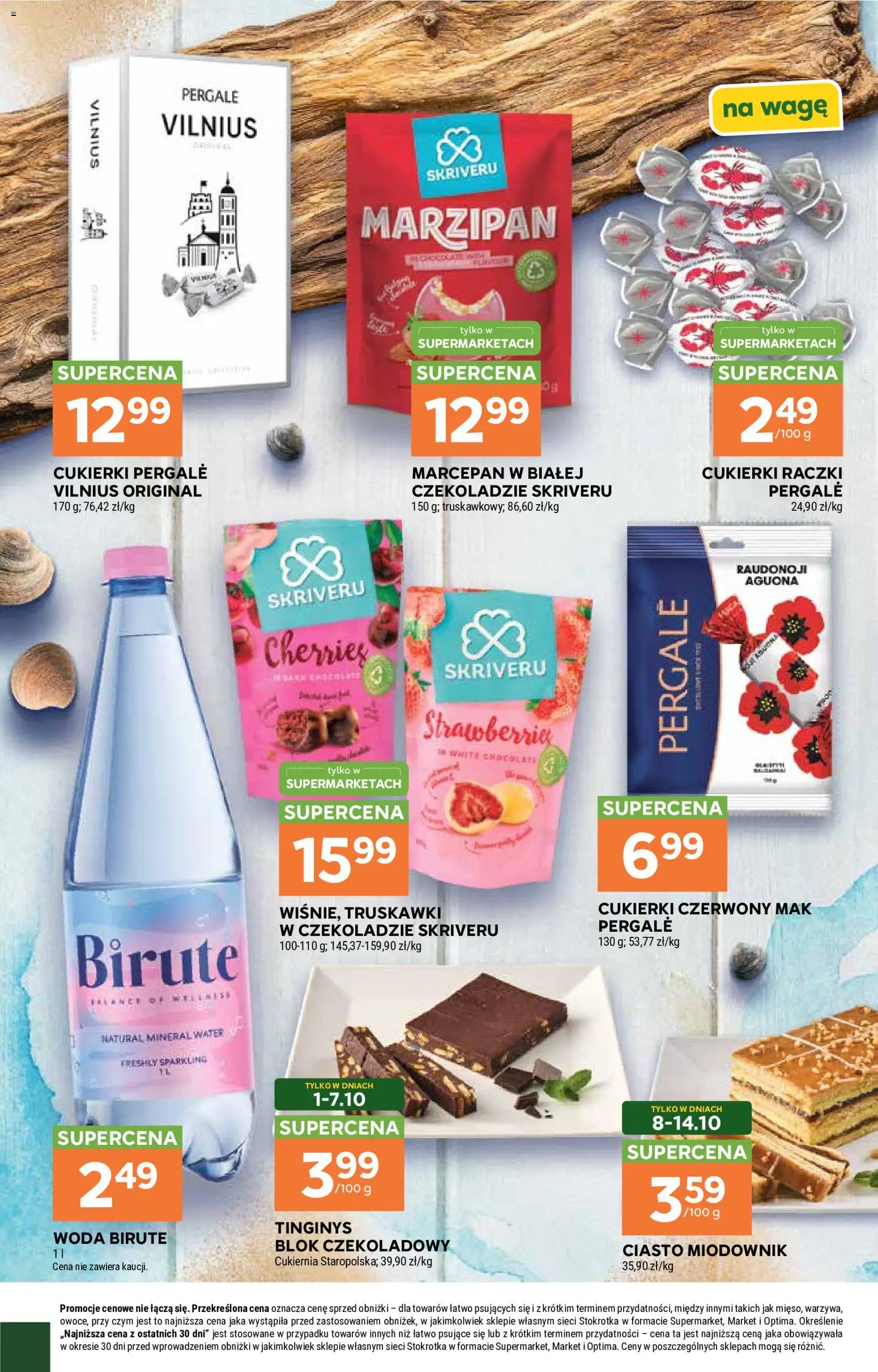 Stokrotka gazetka - Kuchnia Bałtycka od 01.10.2026 | Strona: 5 | Produkty: Stokrotka, Cukierki, Truskawki, Miodownik