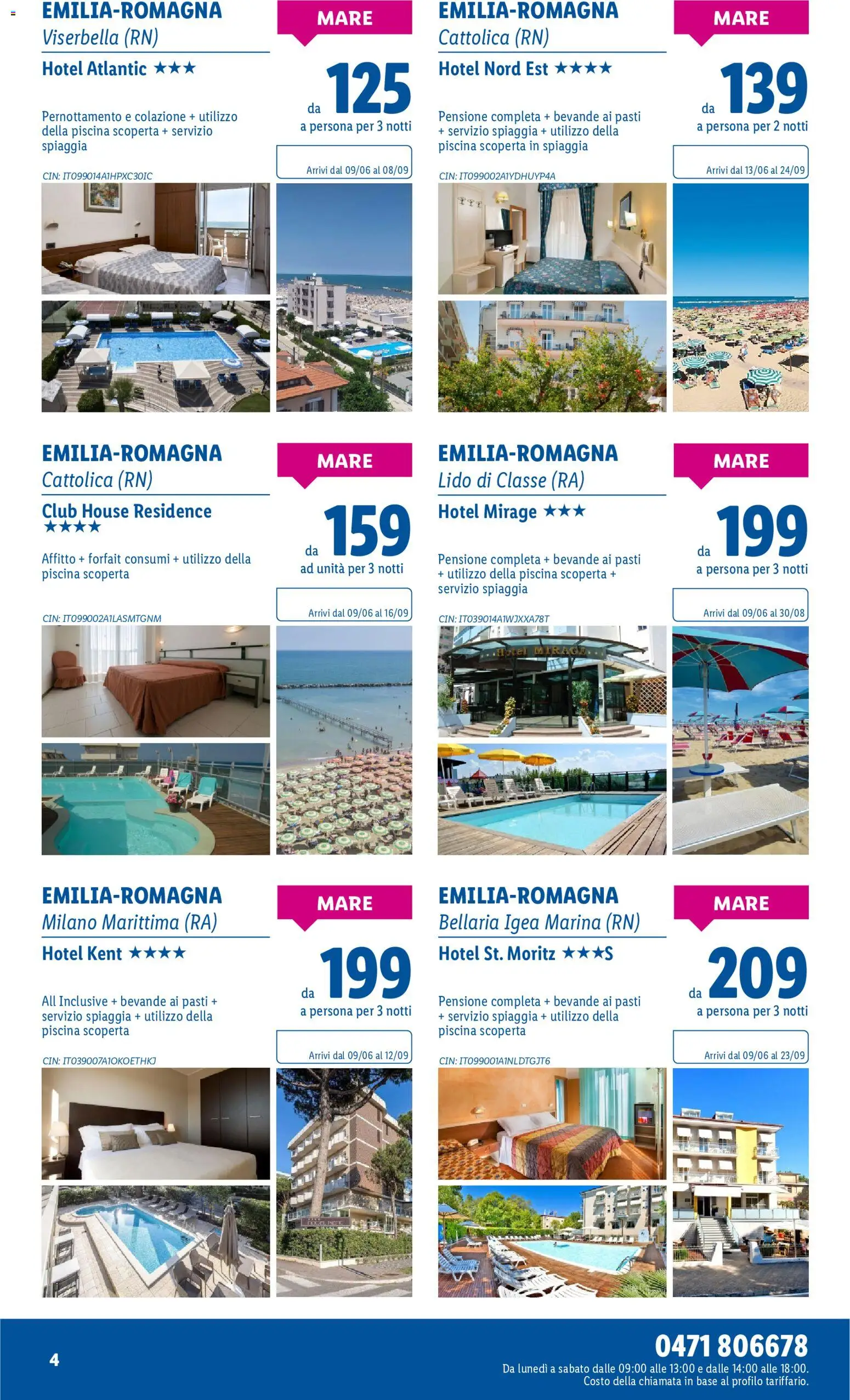 Volantino Lidl del 01.06.2026 | Pagina: 4 | Prodotti: Piscina, The