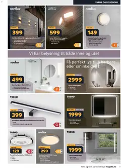 Forhåndsvisning av Megaflis kundeavis gyldig fra 01.06.2026 | Side: 7 | Produkter: Vegglampe, Lys, Sminke