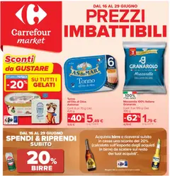 Anteprima del volantino Carrefour volantino Market - Milano valido a partire dal 16.06.2026