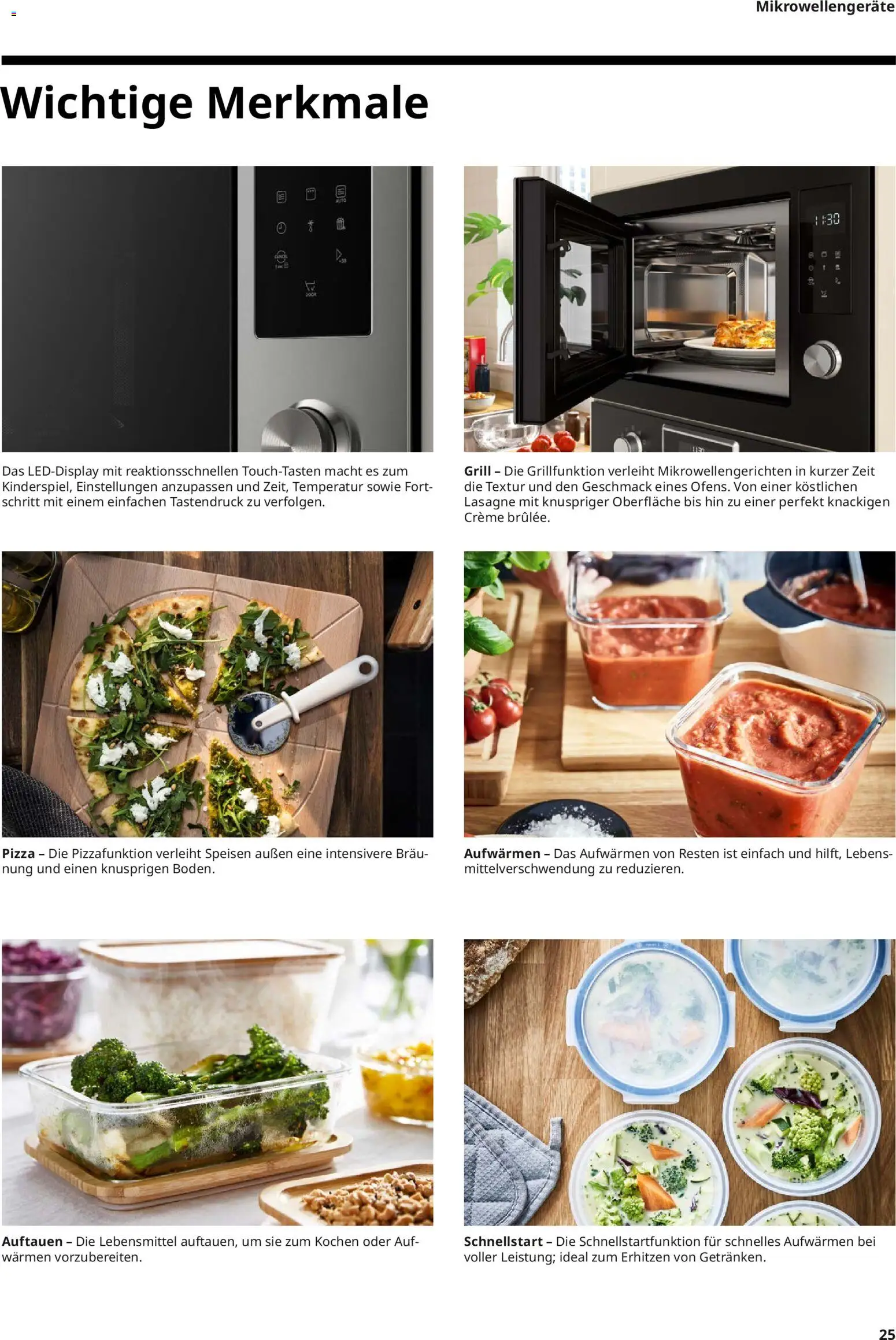 Ikea Elektrogeräte – gültig ab 10.04.2026 | Seite: 25 | Produkte: Grill, Creme, Pizza