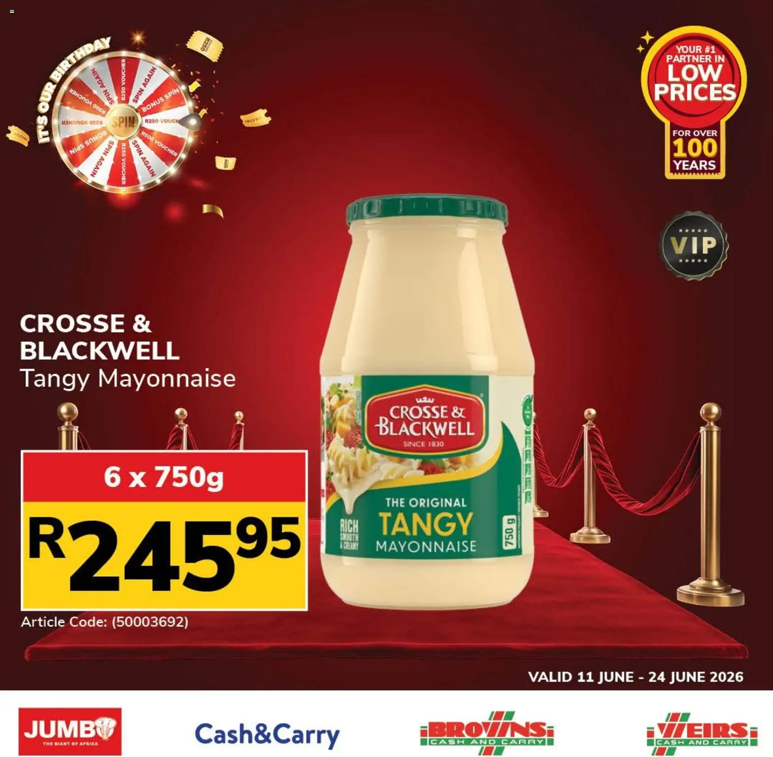 New Jumbo catalogue – valid from 11.06.2026 | Page: 2 | Products: Mayonnaise