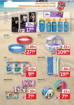 Ofertele Auchan valabile de la 17.06.2026 | Pagină: 19 | Produse: Vopsea, Saltea, Piscină