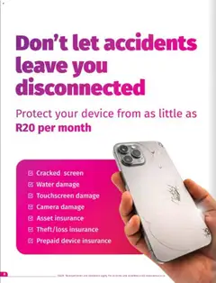 Vodacom specials catalogue – valid from 09.06.2026 | Page: 8 | Products: Camera, Water