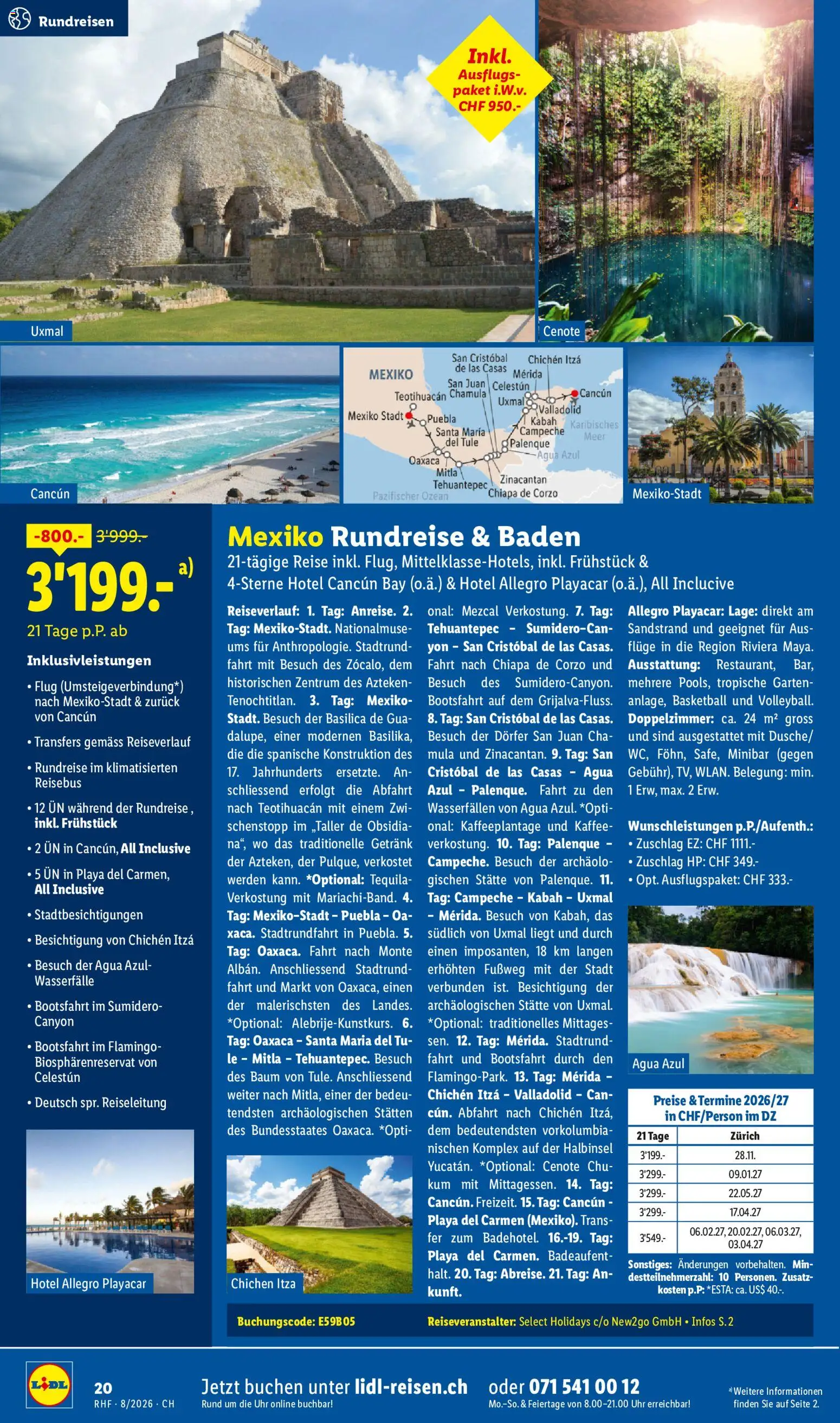 Lidl aktionen Reise-Highlights – gültig ab 29.07.2026 | Seite: 20 | Produkte: Basketball, Kaffee, Uhr, HP