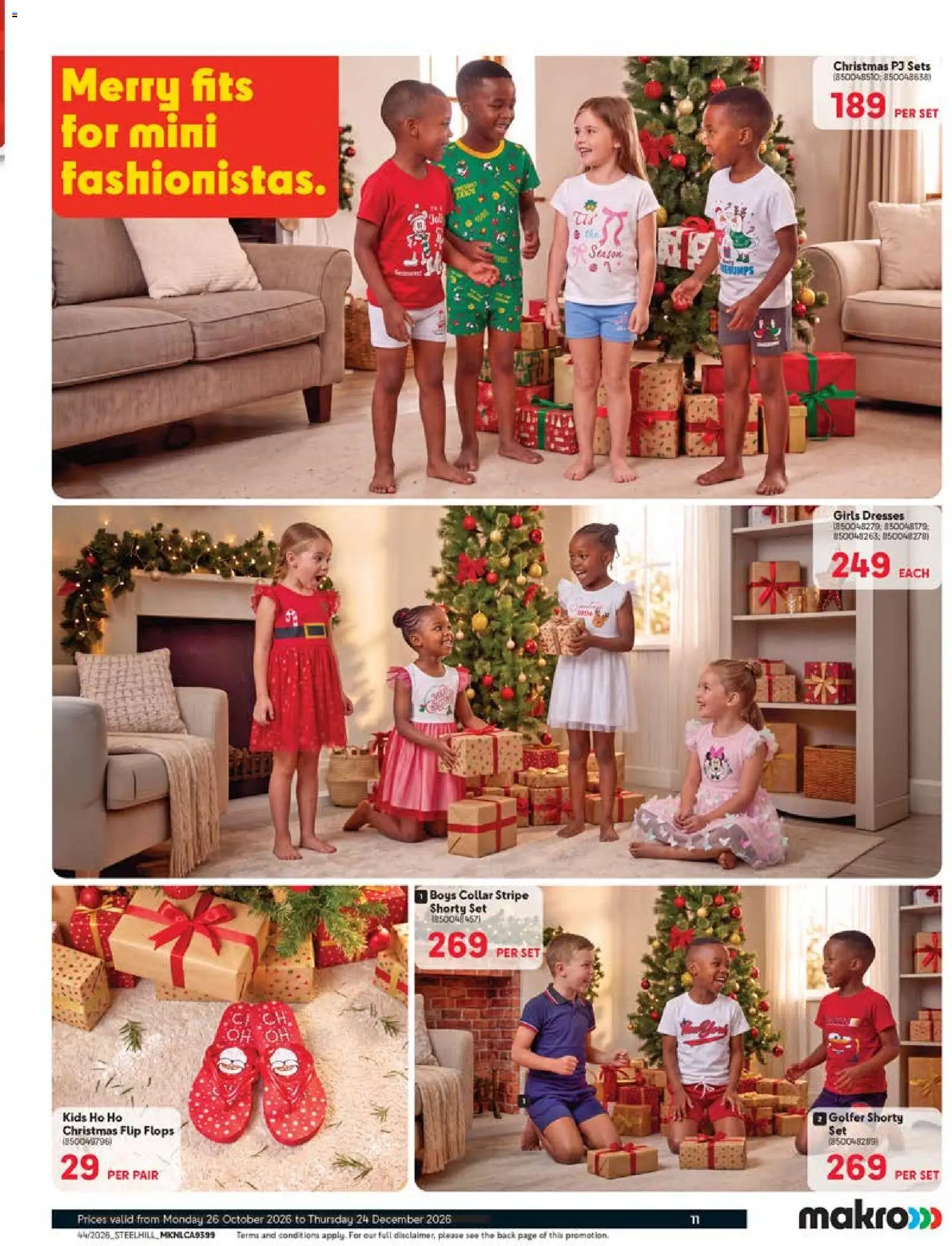 New Makro catalogue – valid from 26/10/2026 | Page: 11 | Products: Flops, Flip flops