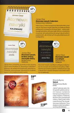 Pogląd oferty "Empik promocje" - ważna od 23.09.2026 | Strona: 61 | Produkty: Kalendarz, Pudełko