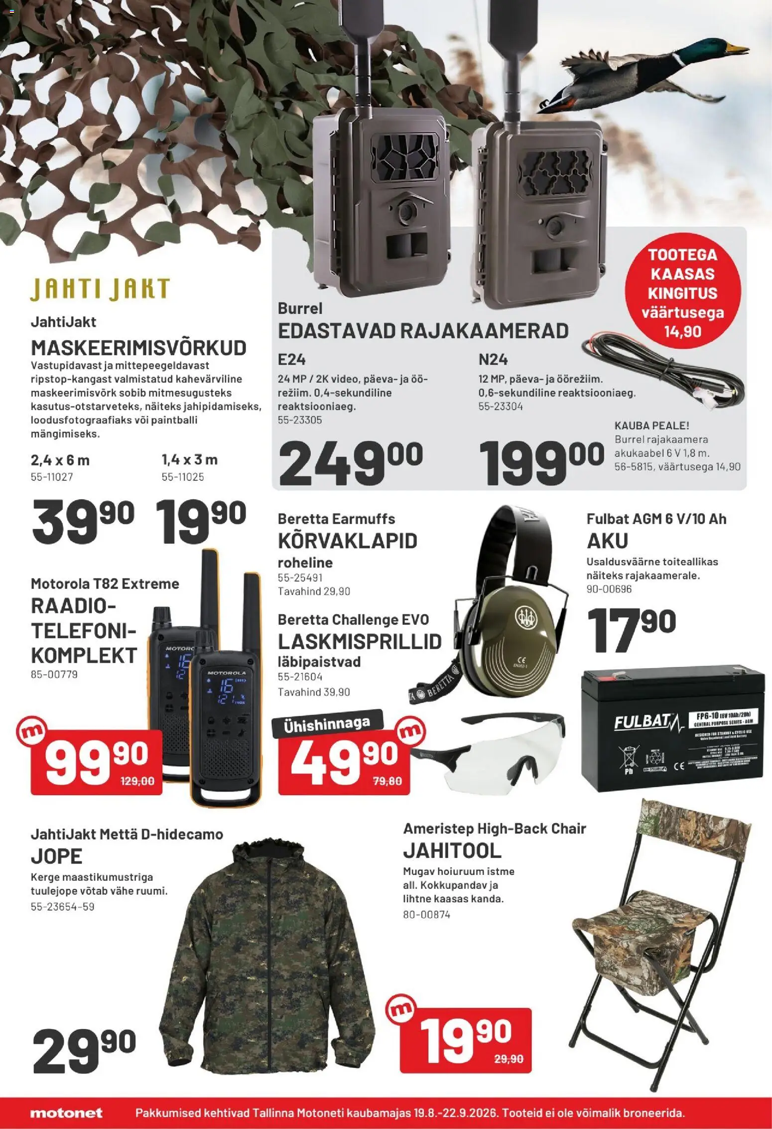 Motonet tarjoukset – voimassa 19/08/2026 alkaen | Sivu: 14
