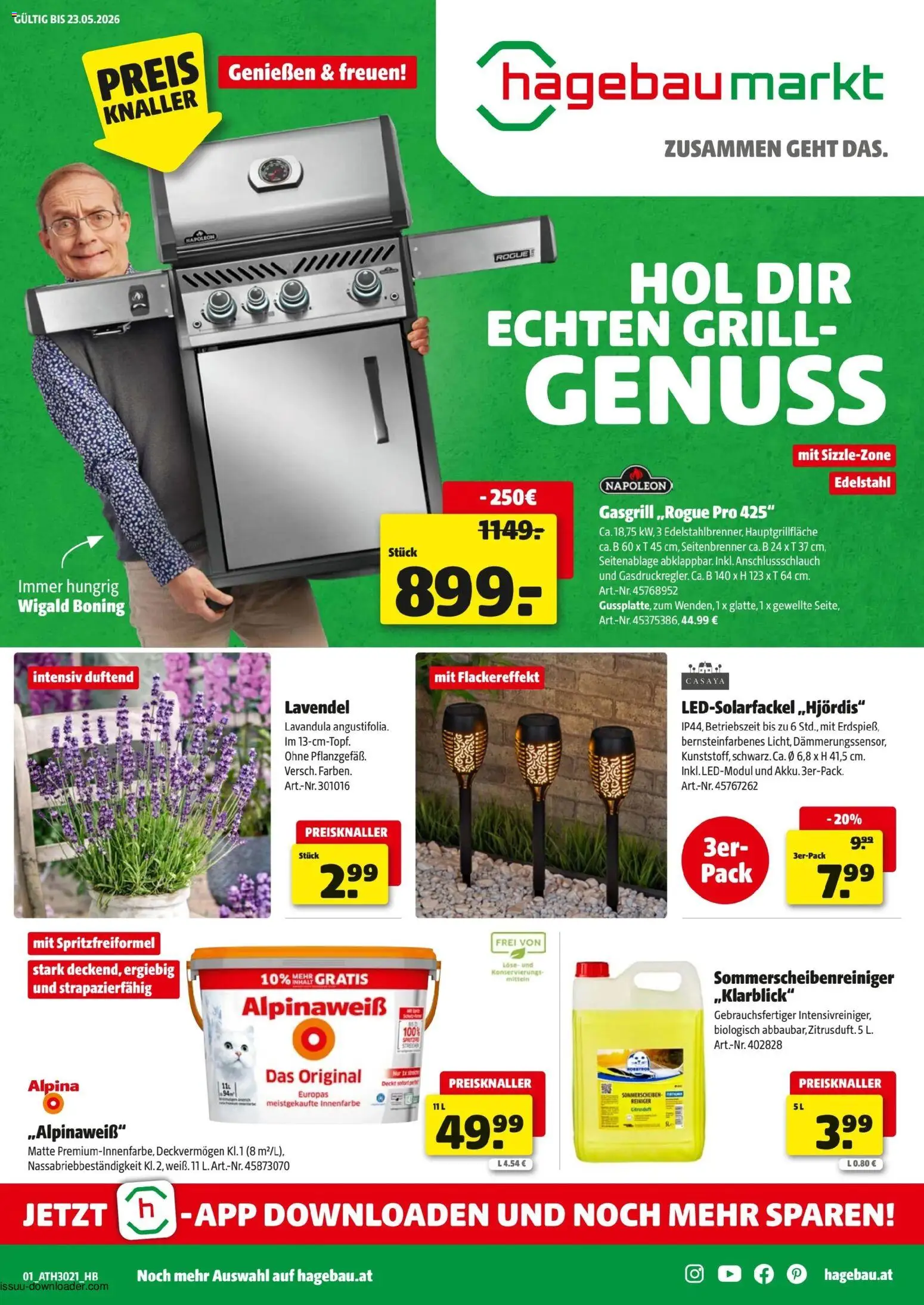 Hagebau Flugblatt gültig ab 11.05.2026 | Seite: 1