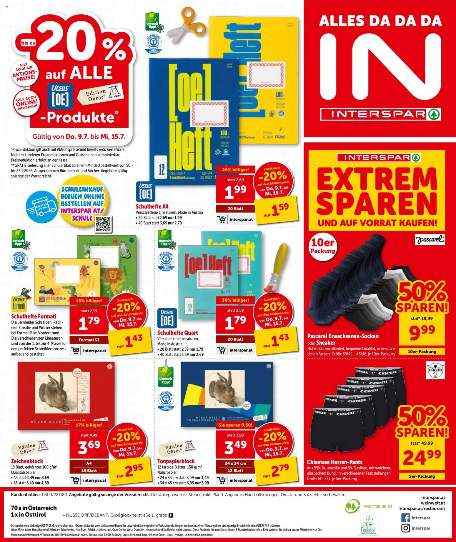 Interspar Flugblatt - Osttirol gültig ab 09.07.2026 | Seite: 17