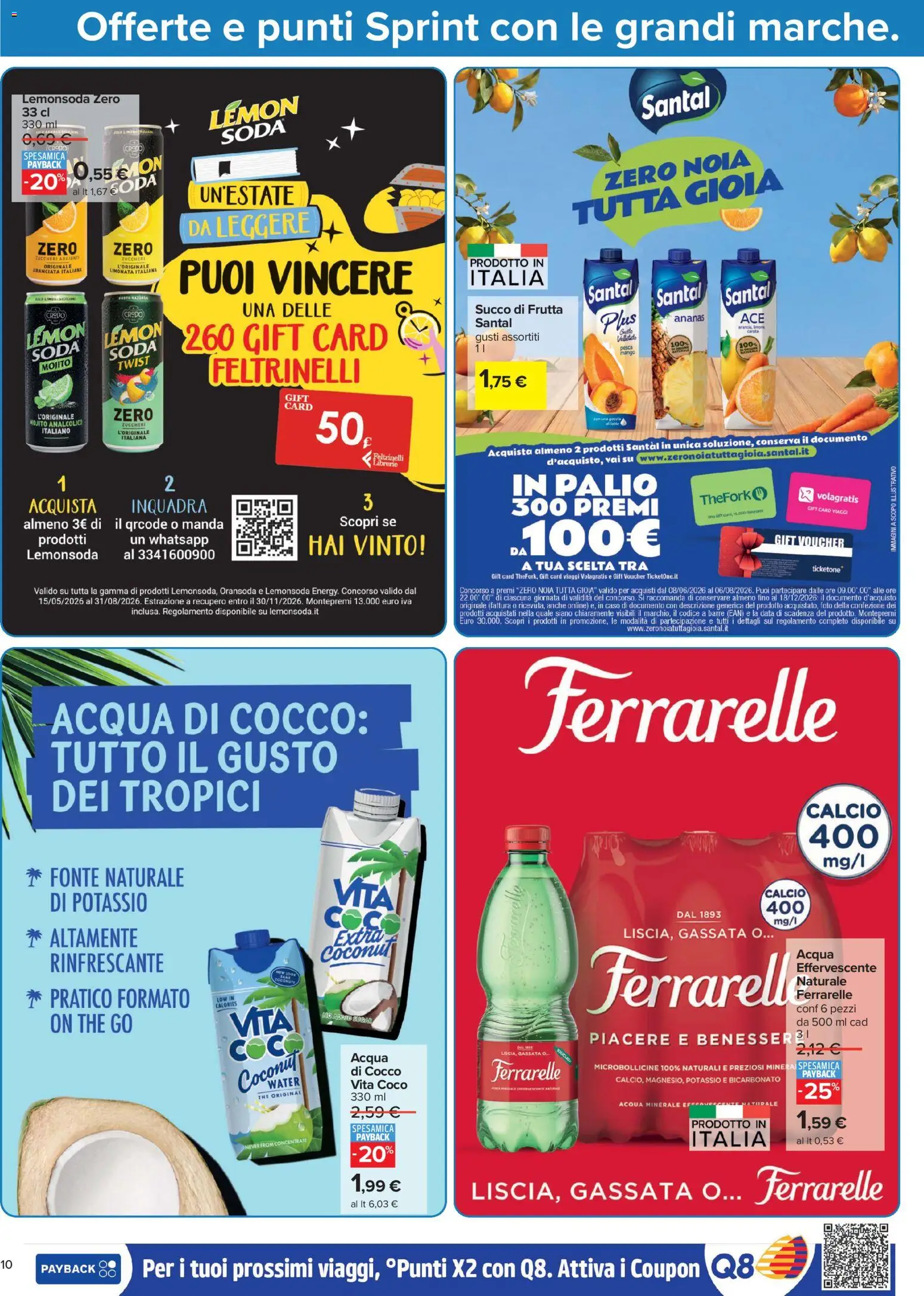 Volantino Carrefour del 13/07/2026 | Pagina: 10 | Prodotti: Carota, Acqua, Latte, Acqua minerale