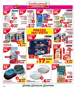 Anteprima del volantino Conforama volantino valido a partire dal 24/08/2026 | Pagina: 20 | Prodotti: Pollo, Salmone, Tonno, Crocchette cane