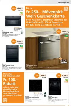Fust aktionen ab 21.09.2026 gültig | Seite: 19 | Produkte: Wein, Backofen, Kochfeld, Herd