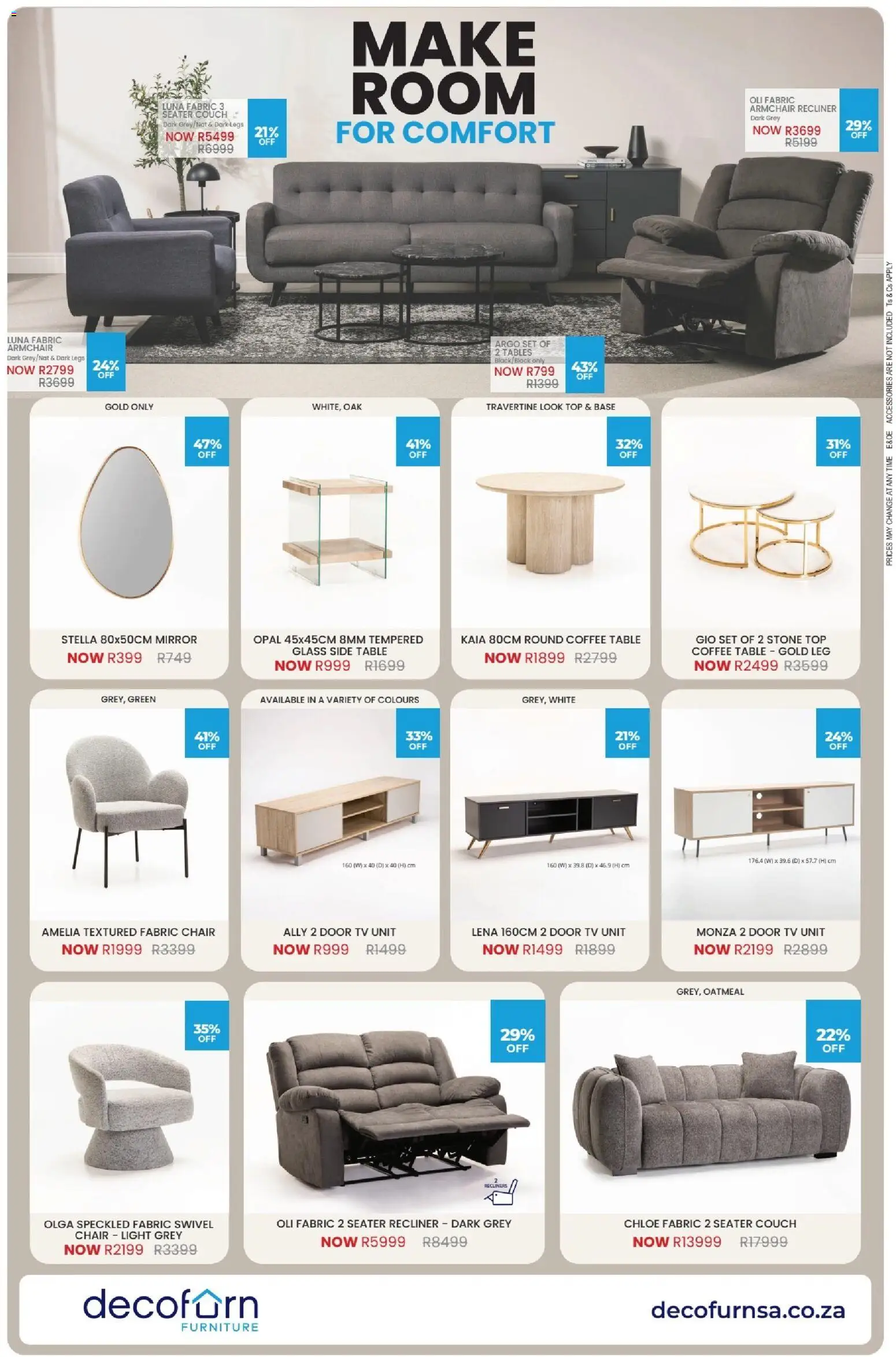 New Decofurn catalogue – valid from 30/10/2026 | Page: 3