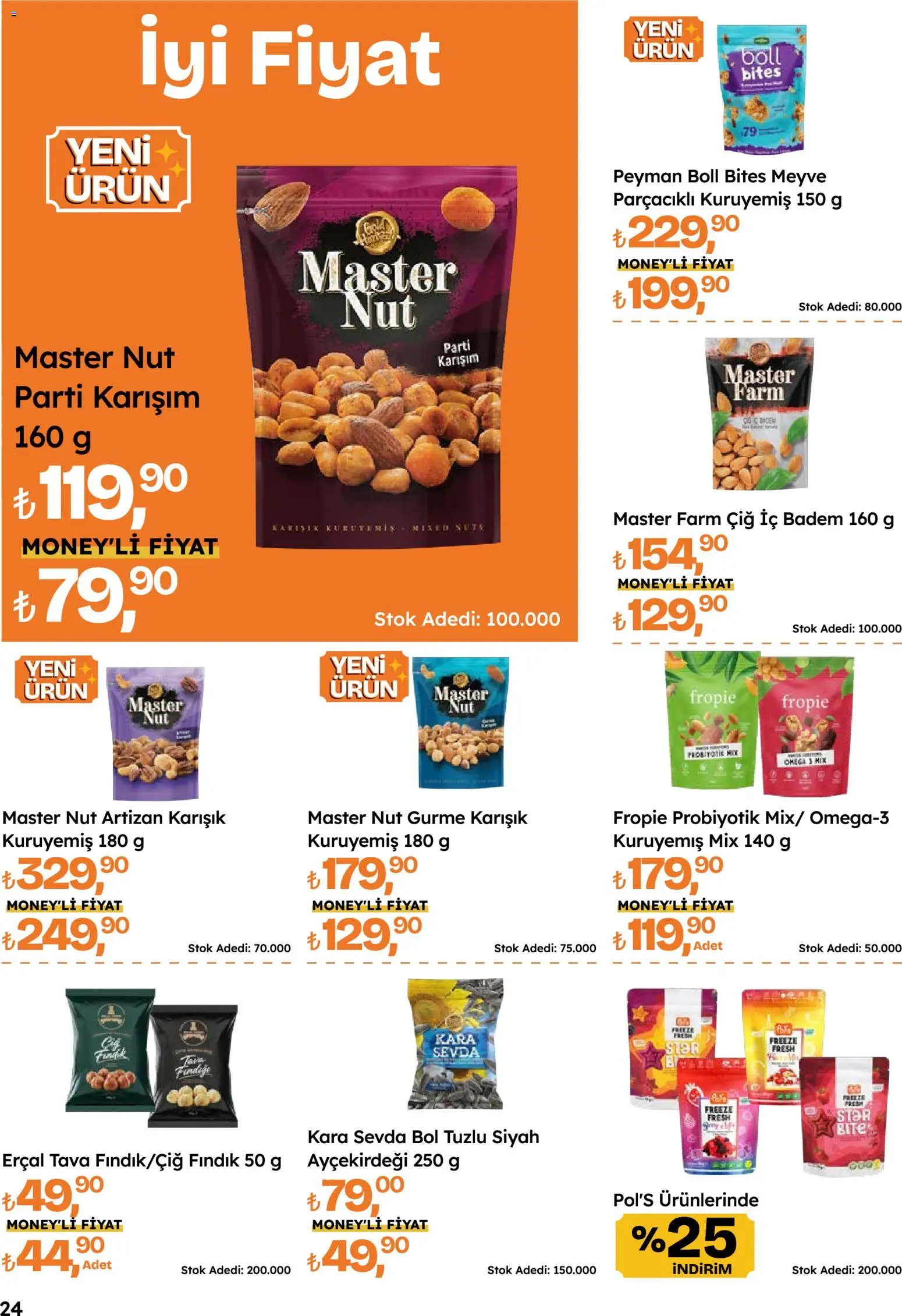 Migros Katalog - 5M Migroskop Dijital - 10 Eylül 2026 tarihinden itibaren geçerlidir | Sayfa: 24 | Ürünler: Fındık, Badem, Meyve