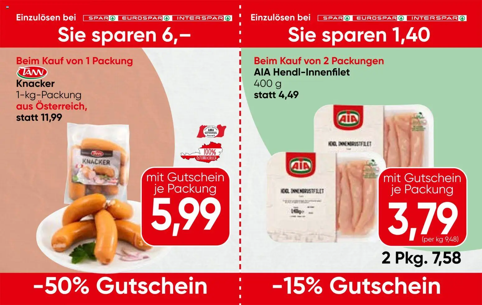 Spar Gutscheinheft gültig ab 28.05.2026 | Seite: 3