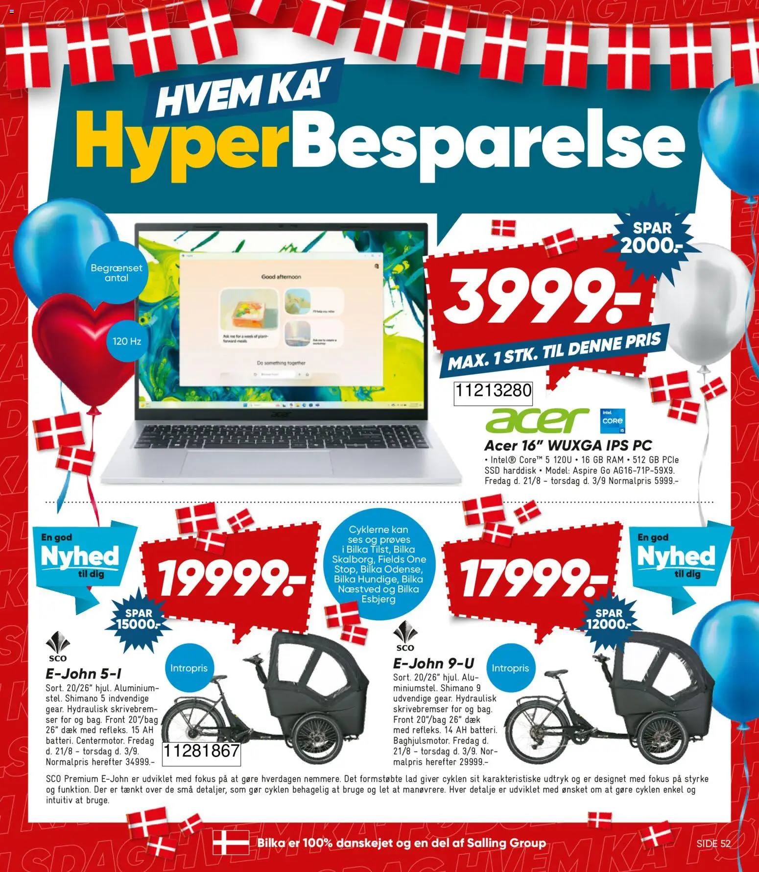 Bilka tilbudsavis – gyldig fra 21/08/2026 | Side: 5 | Produkter: RAM, PC, Søm, Harddisk