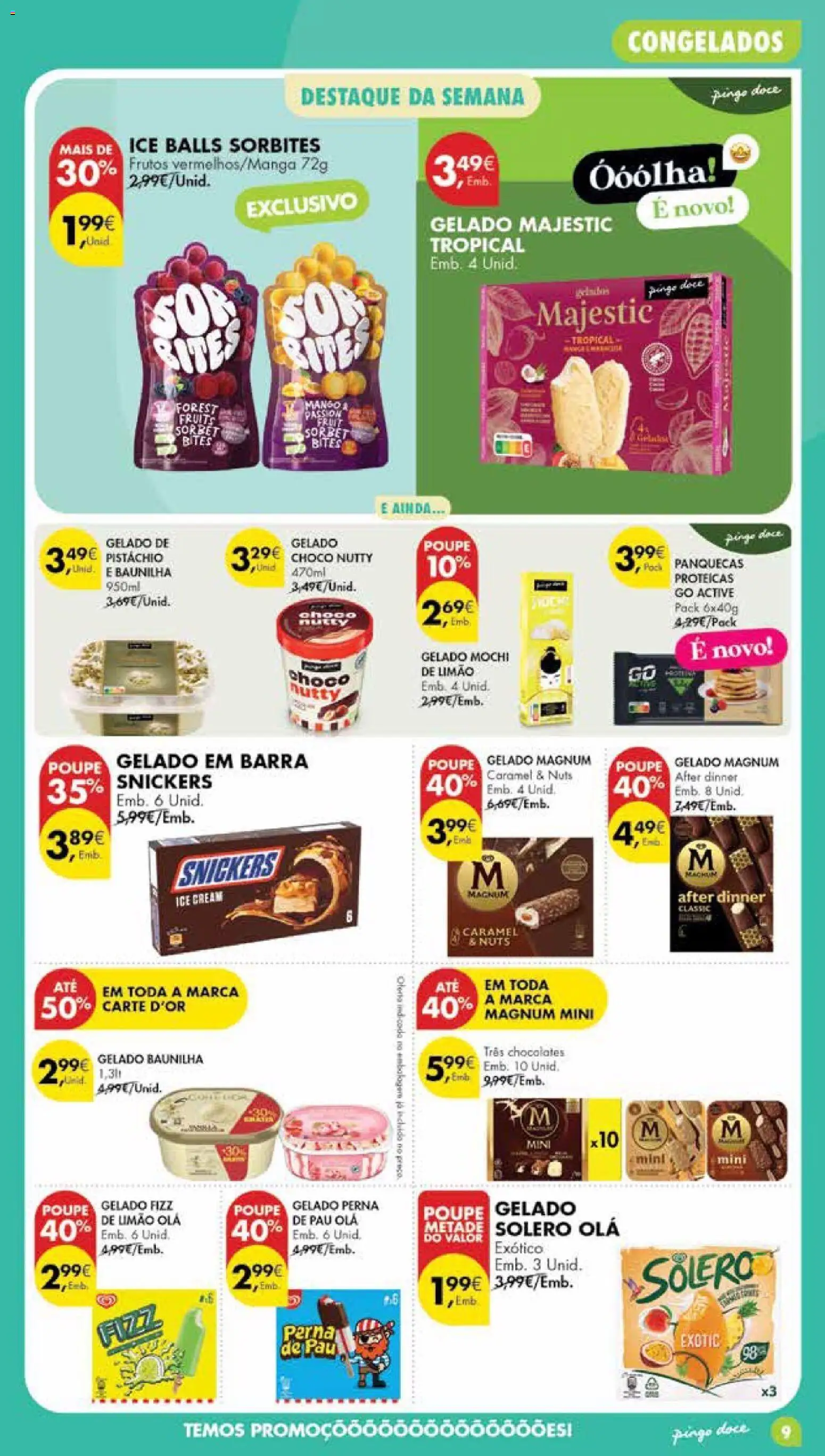 Pingo Doce Poupe Esta Semana Madeira │ válido de 18/08/2026 | Página: 9 | Produtos: Baunilha, Gelado Magnum, Gelado, Mochi