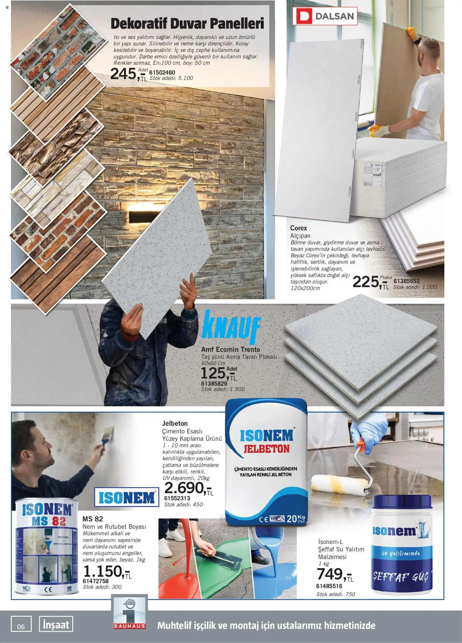 Bauhaus Katalog - 16.05.2026 tarihinden itibaren geçerlidir | Sayfa: 6 | Ürünler: Su, Ses