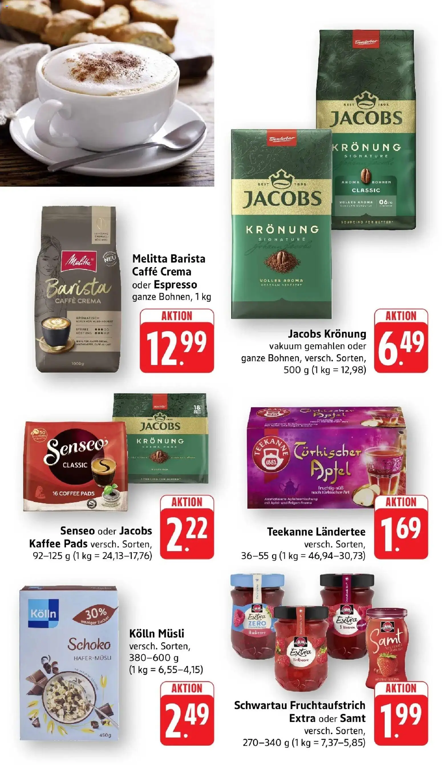 nah & gut Prospekt Offenburg-Zunsweier – gültig ab 21.09.2026 | Seite: 6 | Produkte: Senseo, Kolln, Kaffee, Himbeere