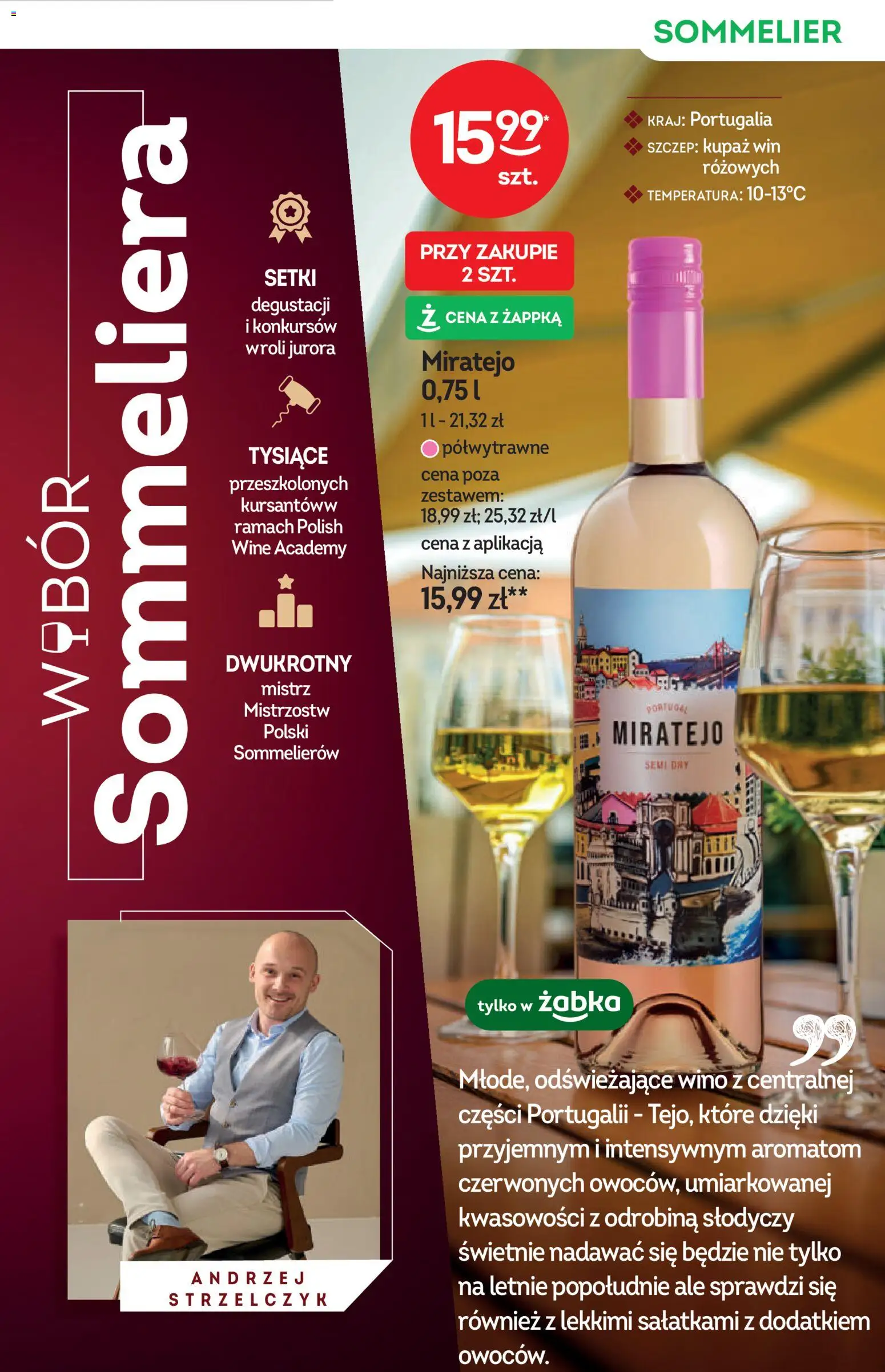 Żabka gazetka - Katalog win od 08.07.2026 | Strona: 9 | Produkty: Wino
