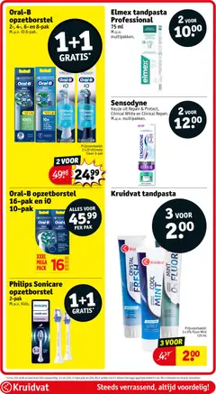 Kruidvat folder week 25 - Voorbeeld van een folder van Kruidvat, geldig van 16.06.2026 | Pagina: 50 | Producten: Tandpasta, Kan