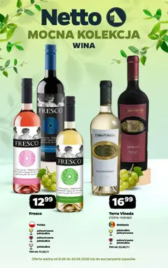 Pogląd oferty "Netto gazetka - Wina" - ważna od 08.06.2026
