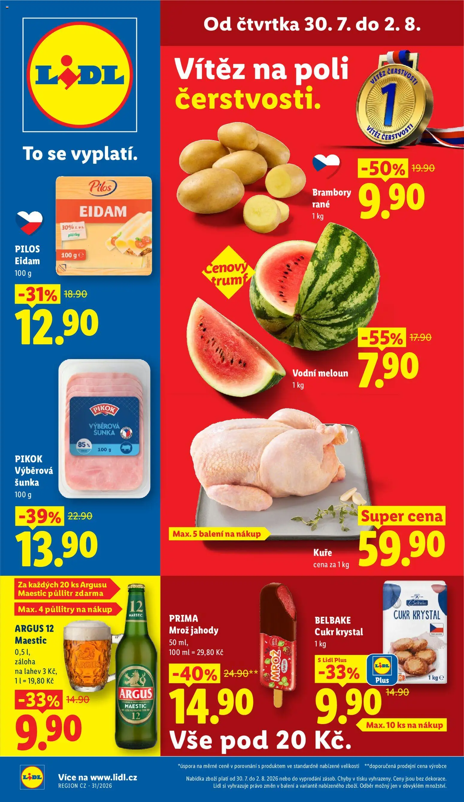 Lidl leták od 30.07.2026 | Strana: 1