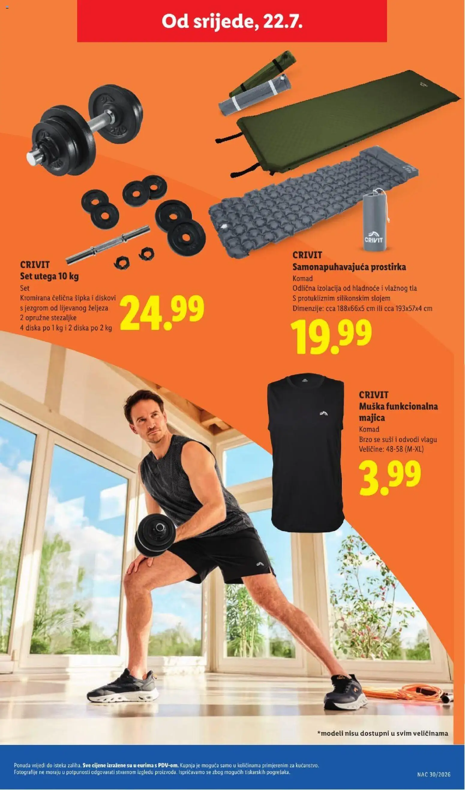 Lidl katalog | vrijedi od 20.07.2026 | Stranica: 49 | Proizvodi: Majica