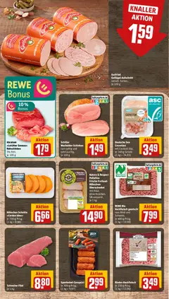 Spanferkel-Cevapcici, je 300-g-Pckg. (1 kg = 9.97) ab 01.06.2026 gültig | Seite: 8 | Produkte: Hahnchen, Cevapcici, Schweinefilet, Hackfleisch