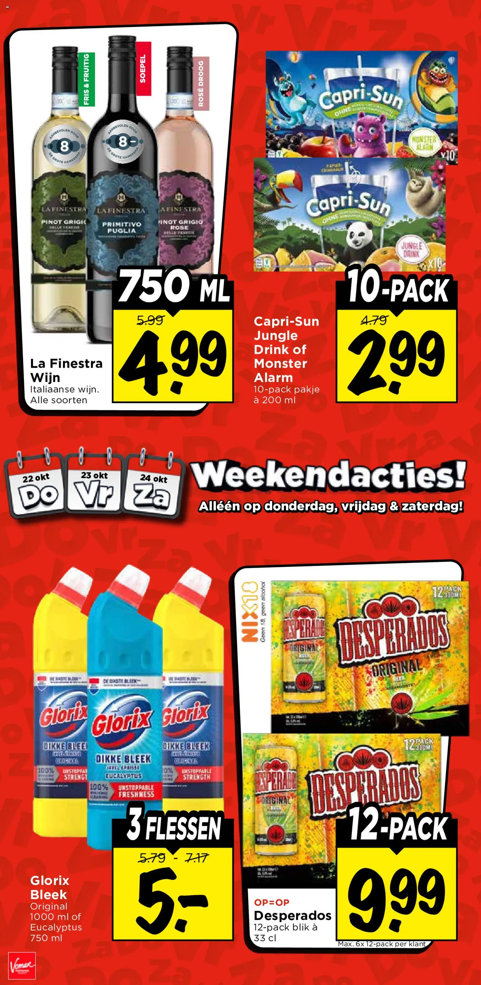 {H1} | Pagina: 2 | Producten: Wijn, Desperados, Monster, La