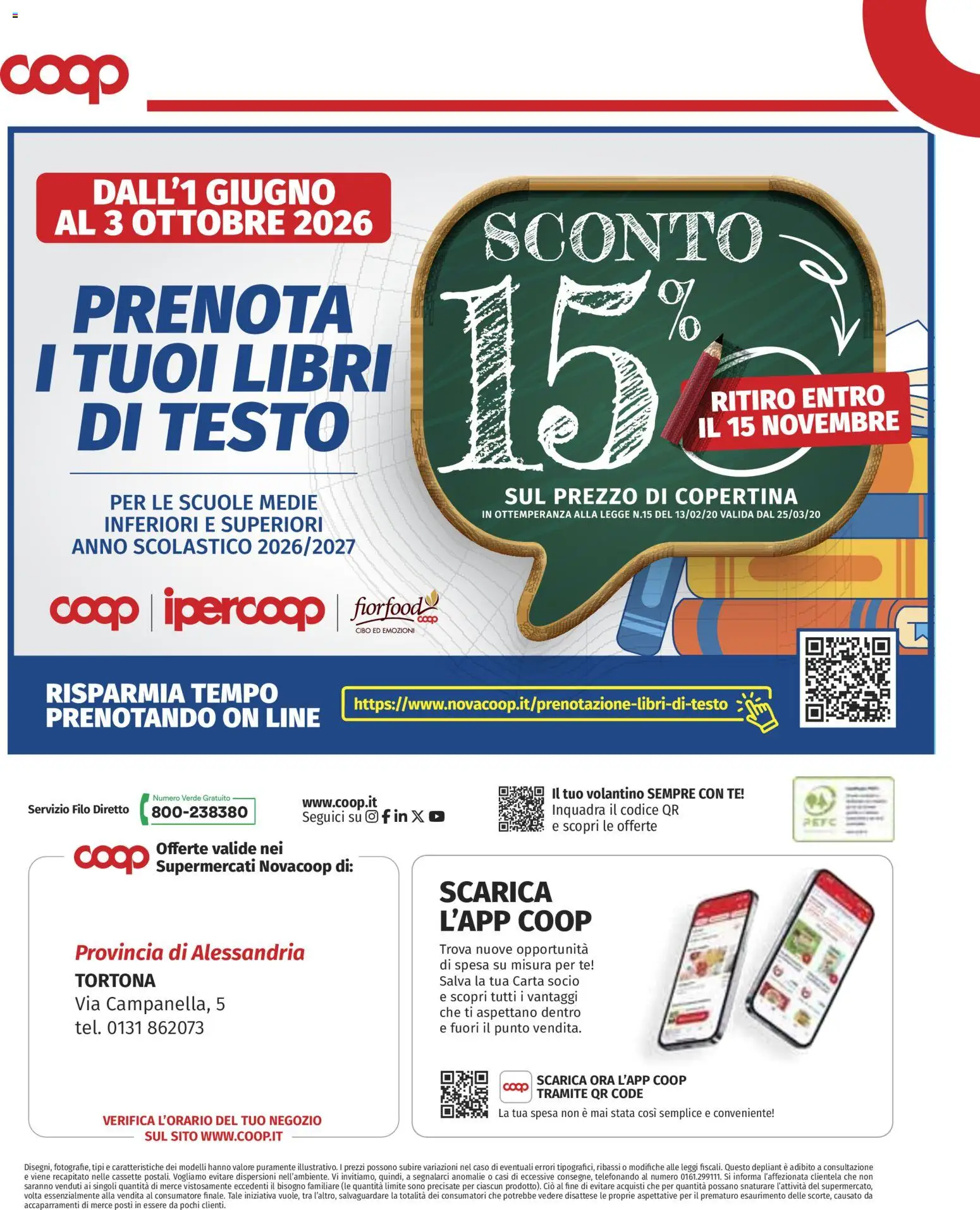 Volantino COOP del 11.06.2026 | Pagina: 15 | Prodotti: Tè