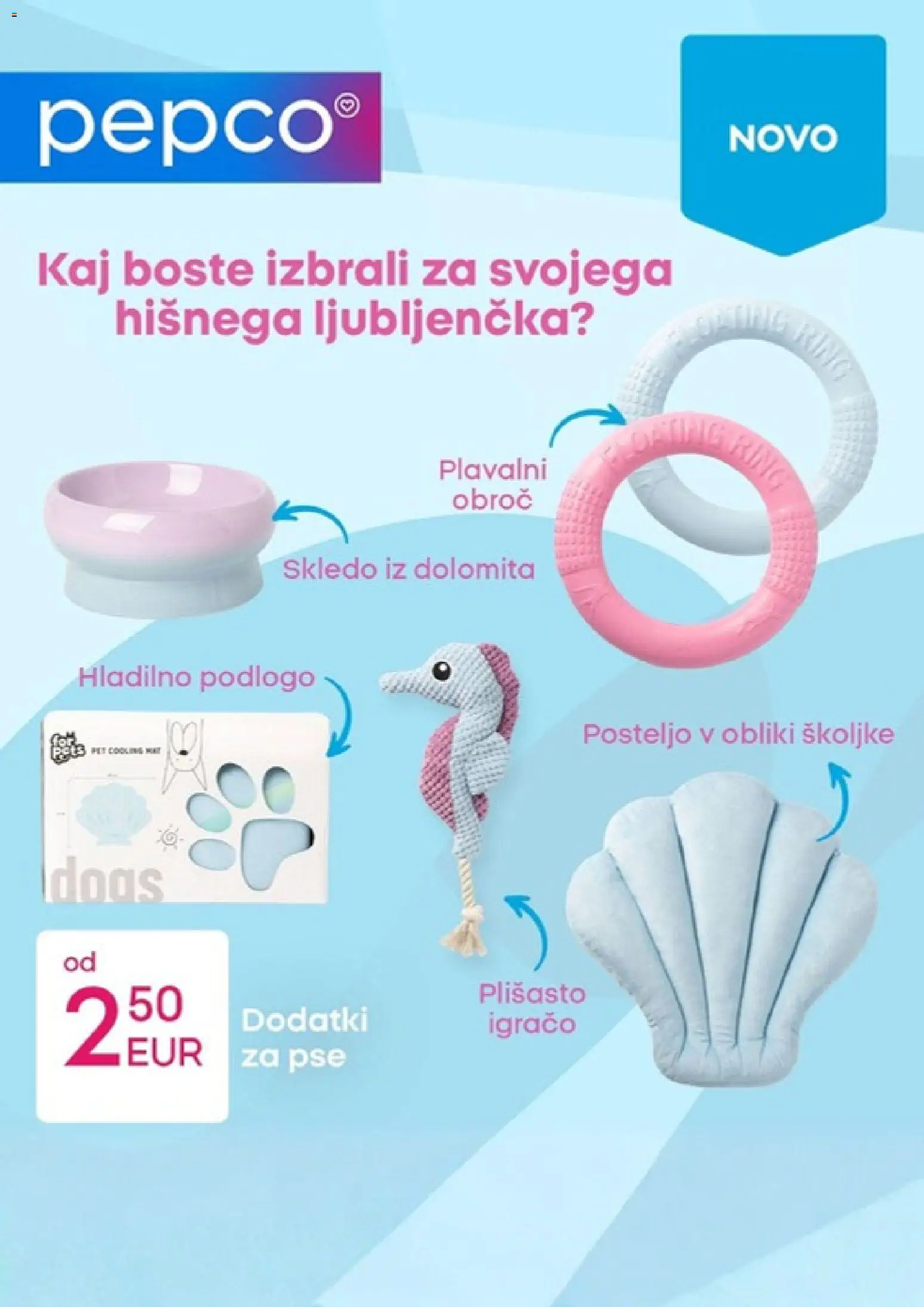 Novi Pepco katalog ponudbe – veljaven od 11.06.2026 | Stran: 5 | Izdelki: Školjke