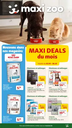 Maxi Zoo publicité - Voorbeeld van een folder van Maxi Zoo, geldig van 02/09/2026