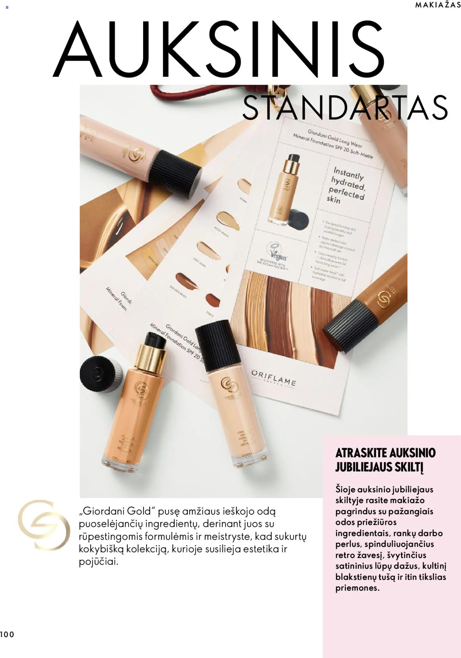 Oriflame akcijos nuo 2026.10.07 | Puslapis: 100 | Prekių: Makiažas