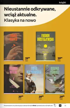 Pogląd oferty "Empik promocje" - ważna od 06.05.2026 | Strona: 11 | Produkty: Gracz, Książki