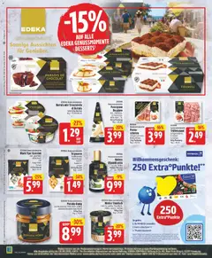 Edeka Prospekt ab 03.08.2026 gültig | Seite: 14 | Produkte: Creme, Creme brulee, Burrata, Schinken