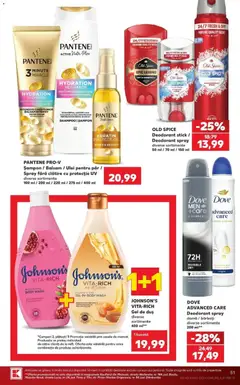 Ofertele Kaufland valabile de la 14.10.2026 | Pagină: 51 | Produse: Old Spice, Gel de duș, Antiperspirant, Bourbon