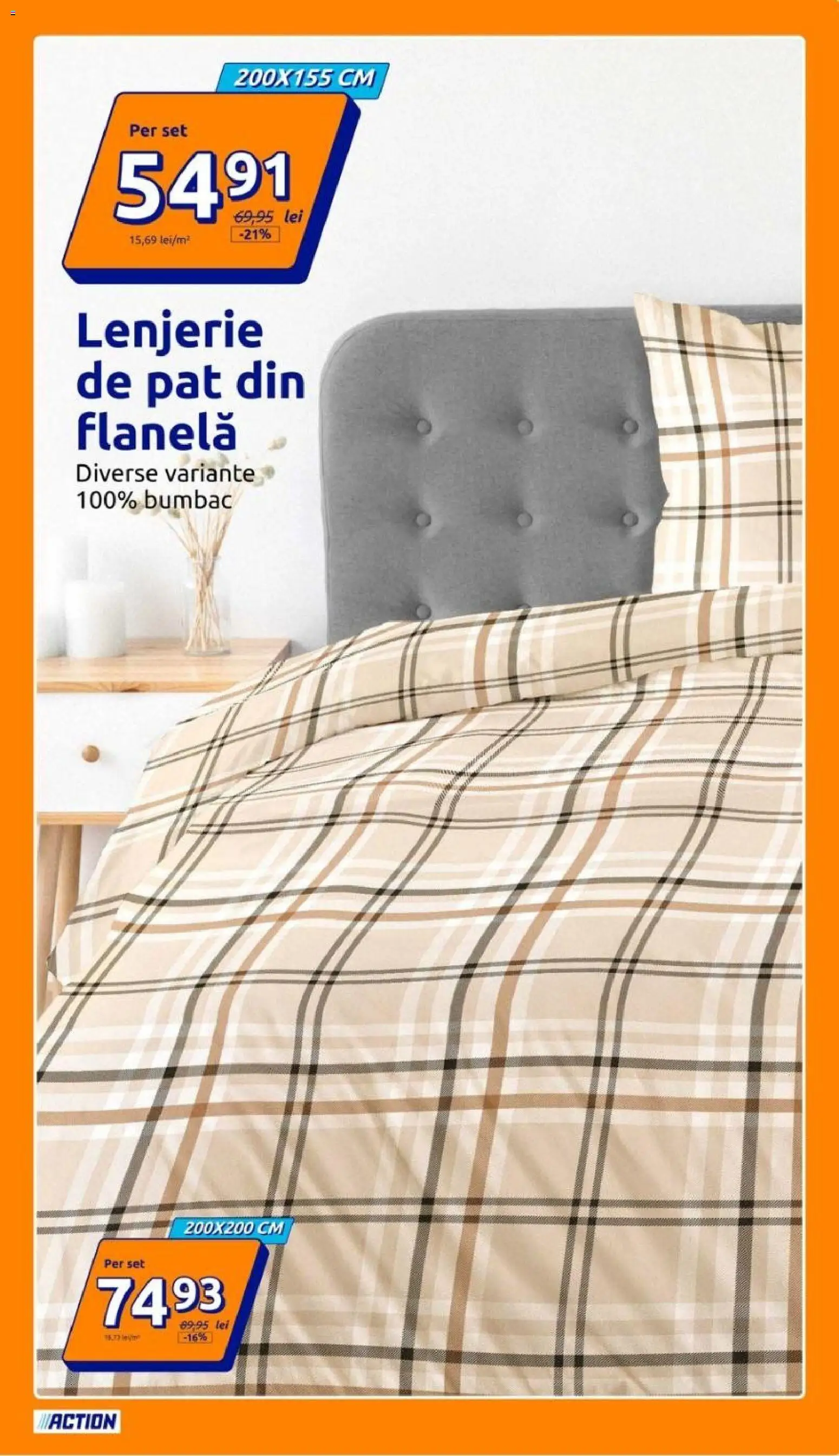 Noul catalog ACTION – valabil de la 28.10.2026 | Pagină: 5 | Produse: Pat, Lenjerie de pat