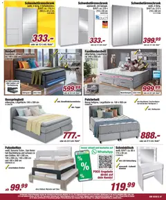 Poco Prospekt 	 ab 02.05.2026 gültig | Seite: 7 | Produkte: Matratze, Boxspringbett, Polsterbett, Schminktisch