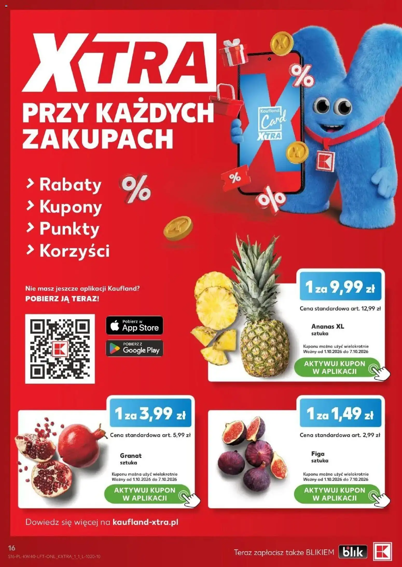 Kaufland gazetka od 01.10.2026 - od jutra PDF | Strona: 16 | Produkty: Ananas