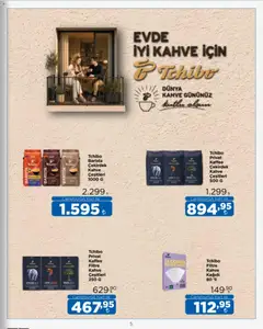 01 Ekim 2026 tarihinden itibaren geçerli olan CarrefourSA kataloğu önizlemesi | Sayfa: 5 | Ürünler: Kahve
