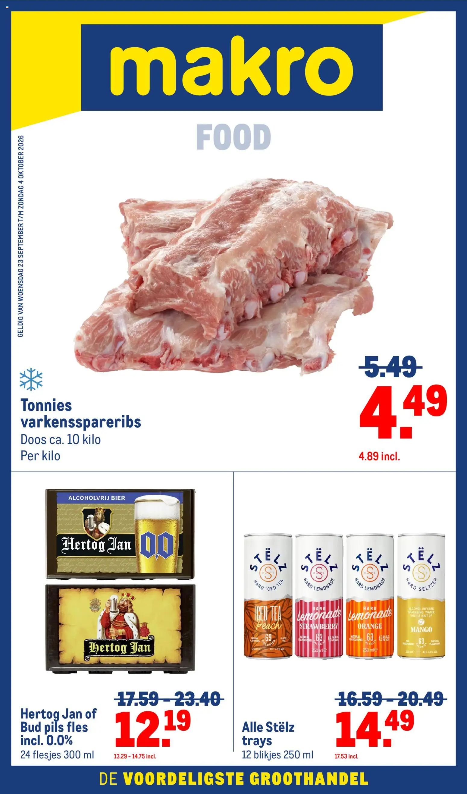 {H1} | Pagina: 1 | Producten: Bier, Fles, Water, Alcohol