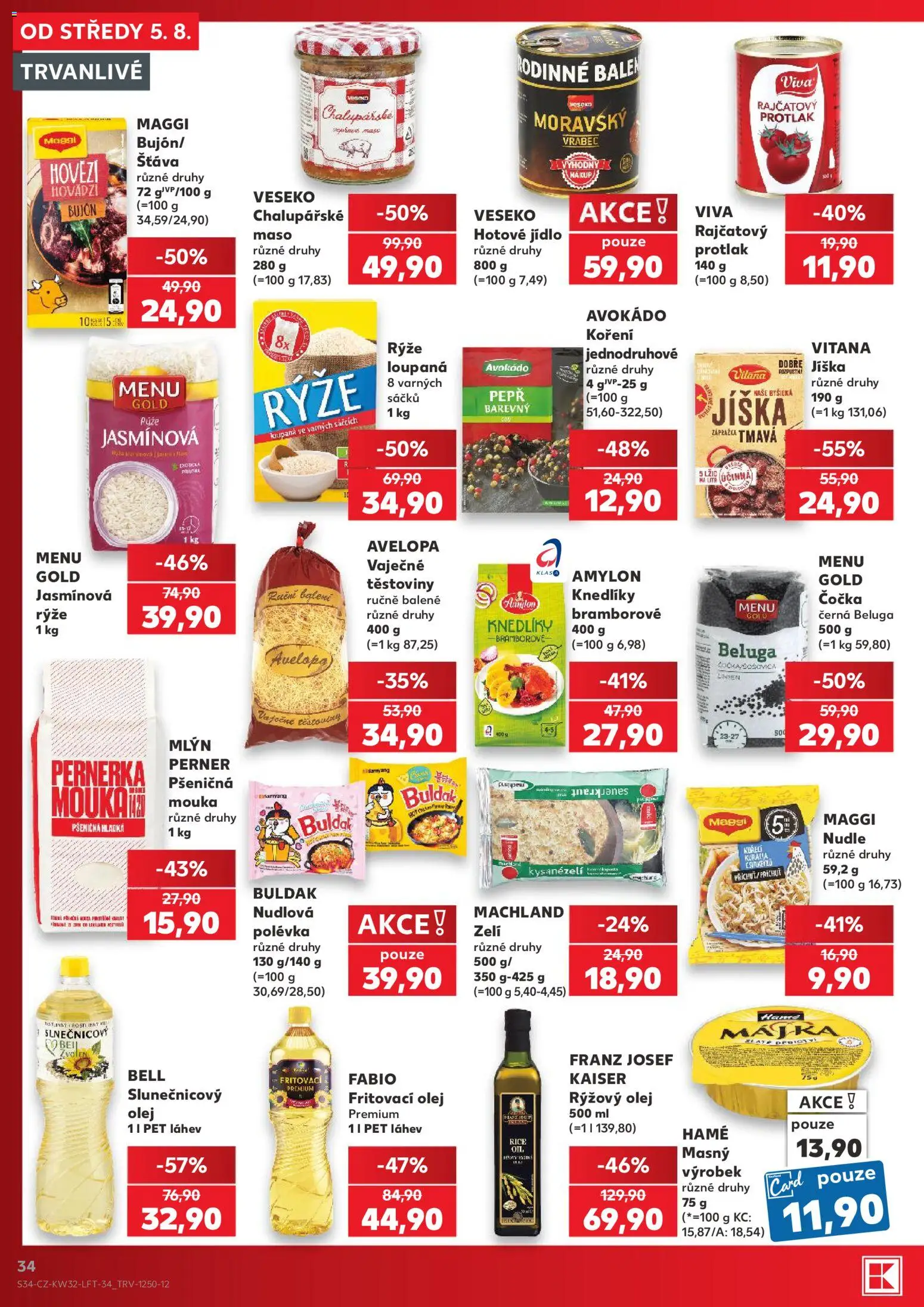 Kaufland leták od 05.08.2026 | Strana: 34