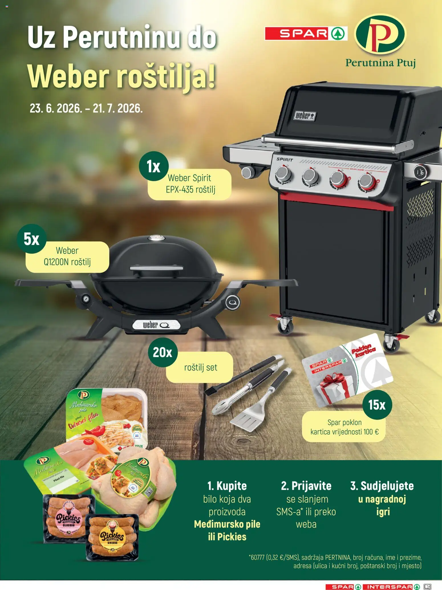 Spar katalog | vrijedi od 08.07.2026 | Stranica: 10 | Proizvodi: Roštilj, Perutnina Ptuj