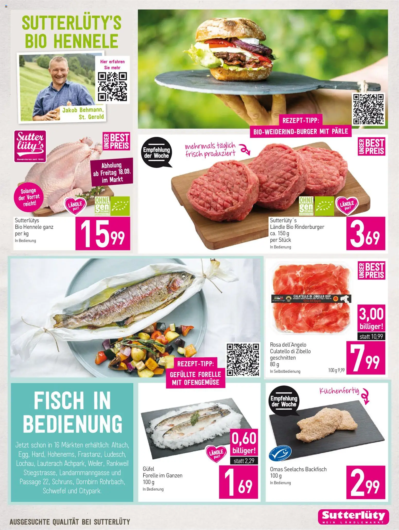 Sutterlüty Flugblatt gültig ab 17.09.2026 | Seite: 7 | Produkte: Fisch