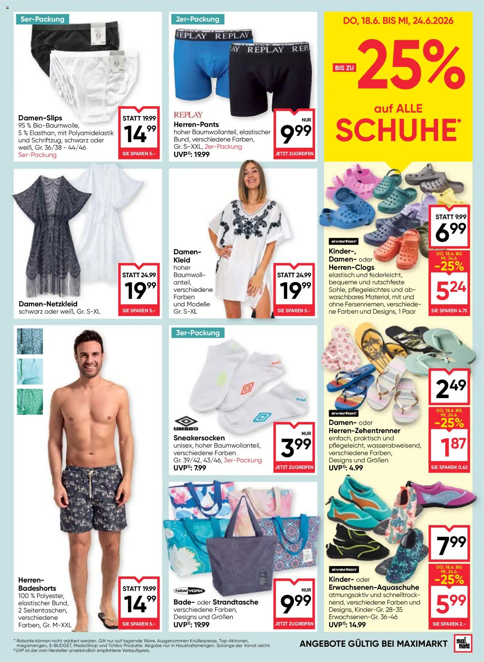 Maximarkt Flugblatt gültig ab 18.06.2026 | Seite: 17 | Produkte: Kleid