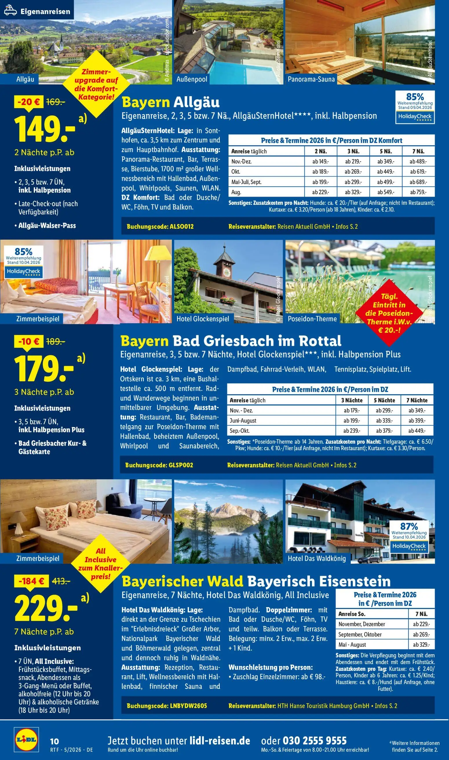 Lidl Reisen Reise-Highlights – gültig ab 12.05.2026 | Seite: 10