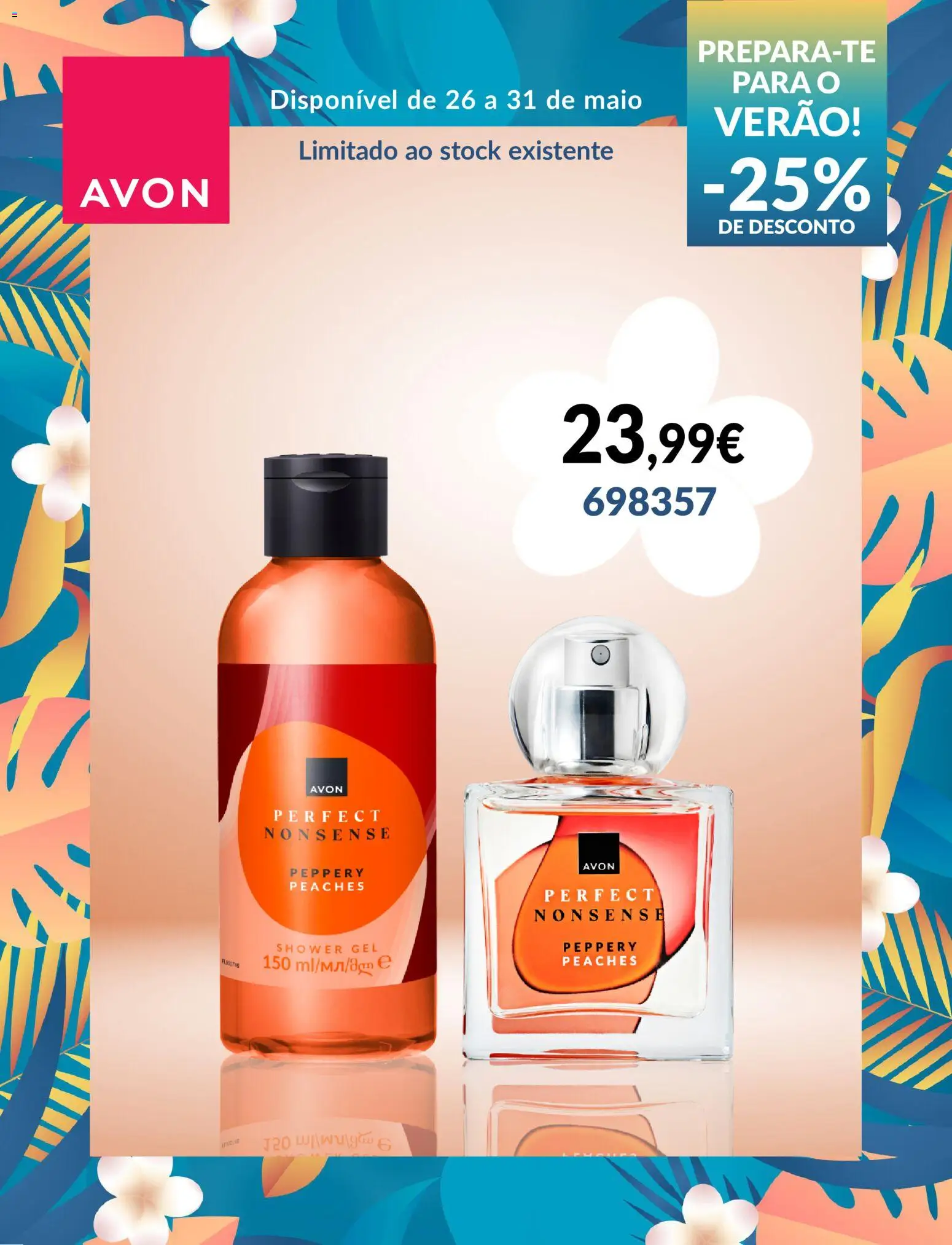 Catálogo AVON Campanha Prepara - te para o verão │ válido de 26.05.2026 | Página: 3 | Produtos: Perfume