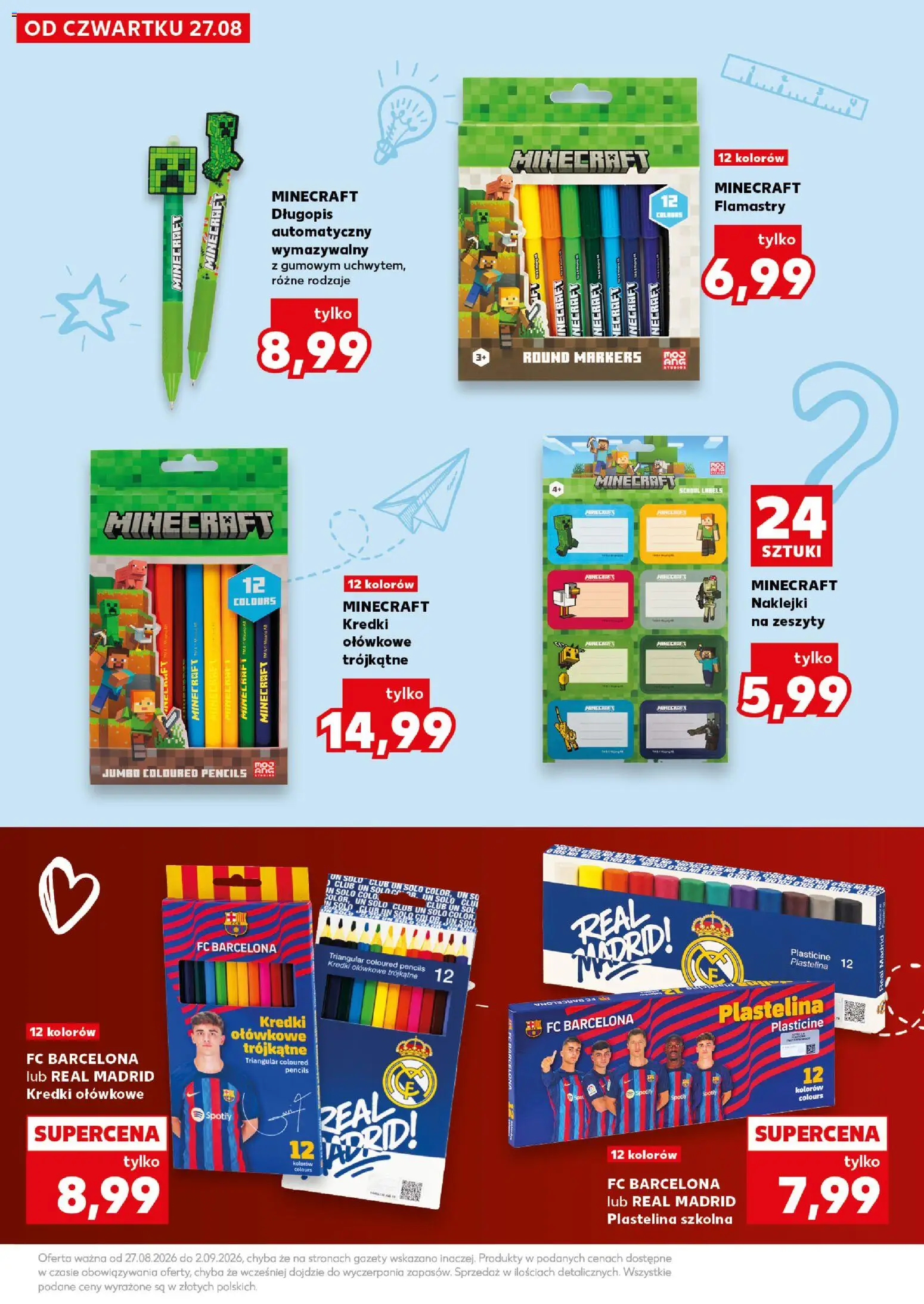 Kaufland Polsko leták od 27.08.2026 | Strana: 21 | Produkty: Plastelína